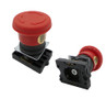 E-STOP BUTTON, 40MM MUSHROOM HEAD RED
