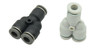 FITTING, UNION Y, 1/4"PUSH