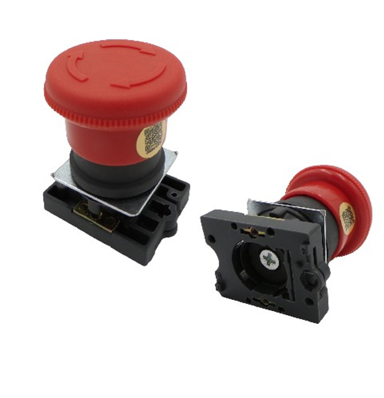 E-STOP BUTTON, 40MM MUSHROOM HEAD RED