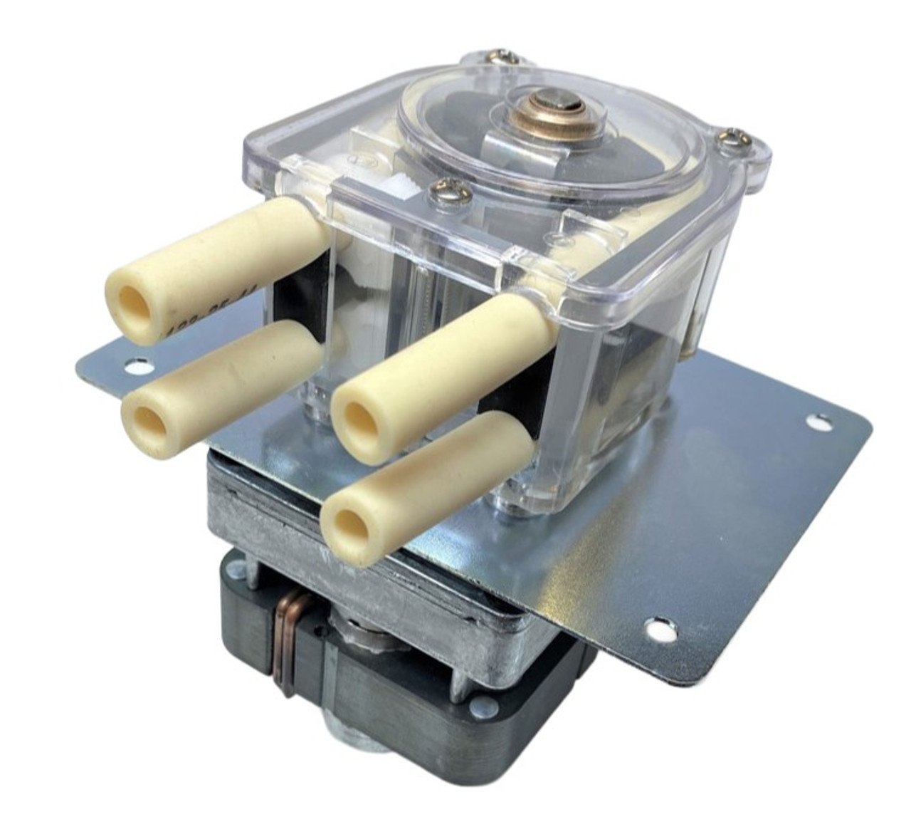 PUMP (2) & MOTOR ASSEMBLY, PERISTALTIC, 3CC