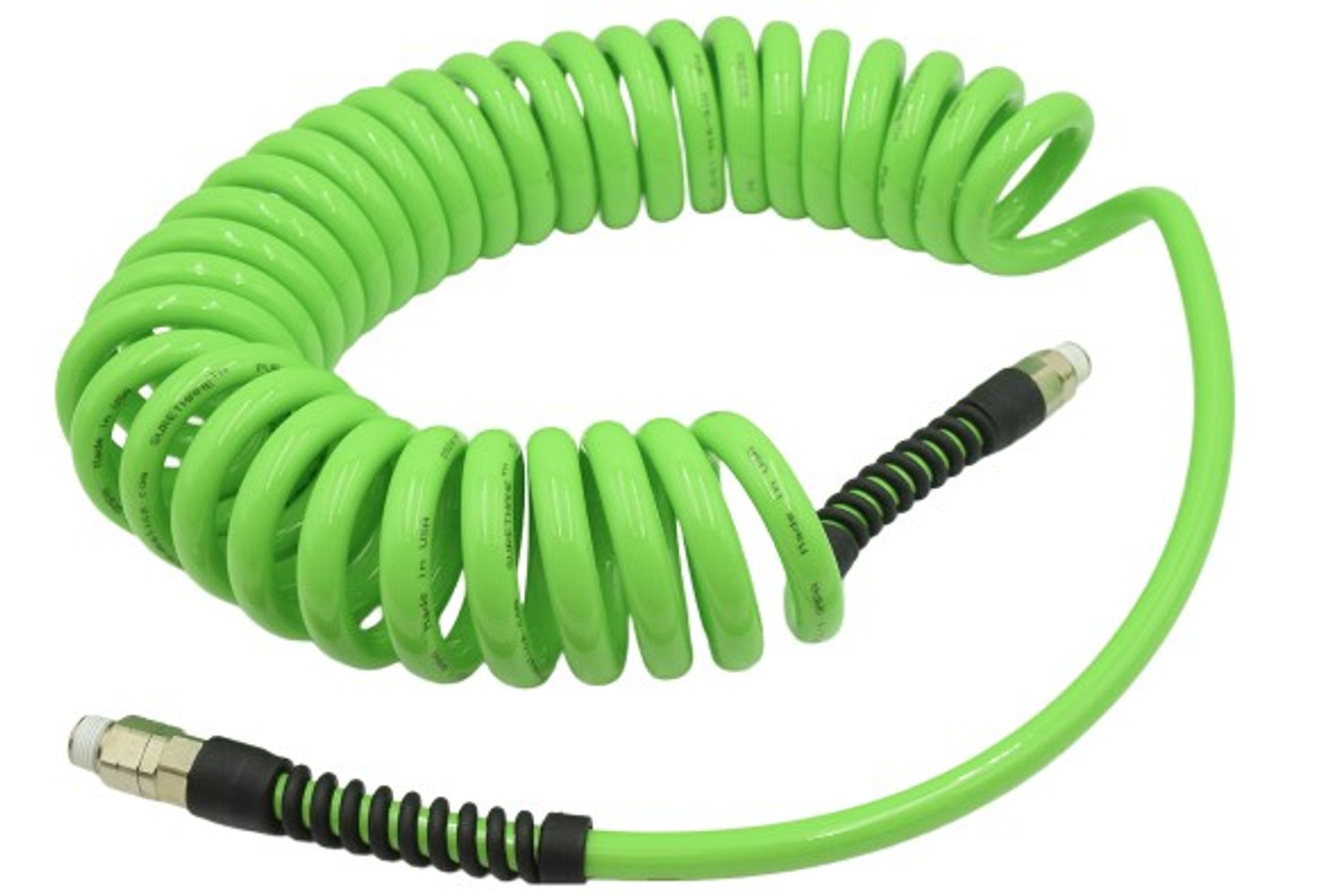 HOSE, NEON GREEN, TIRE SCRUBBER, 3/8 X 20'
