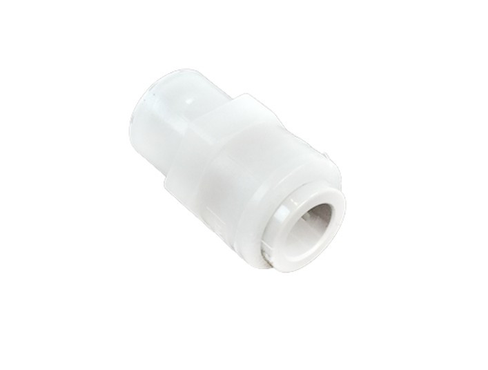 ADAPTER, 3/8"PUSH X 1/4"FPT, TRUESEAL, KYNAR