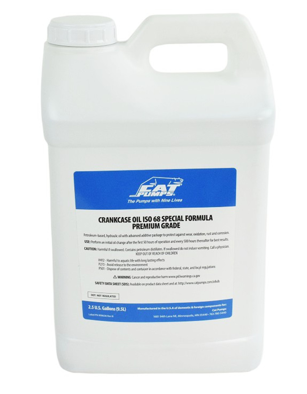 OIL CAT 2.5 GAL JUG 6105* ISO 68