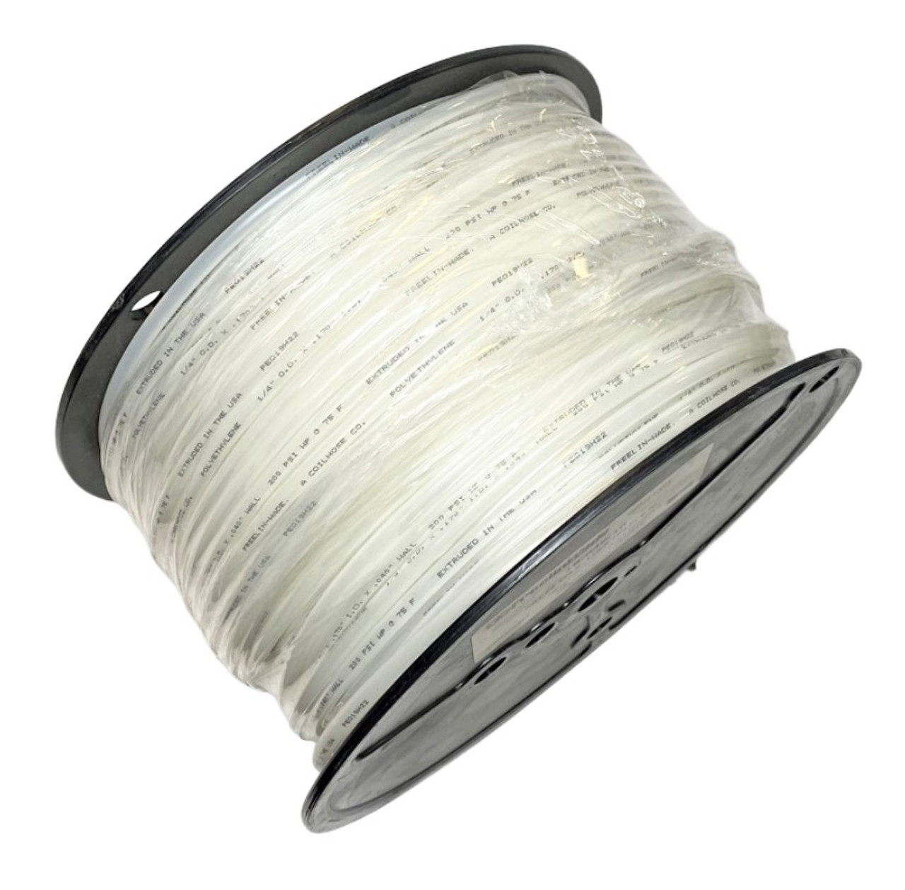 TUBING, POLYETHYLENE, 1/4"OD, 200PSI, NATURAL