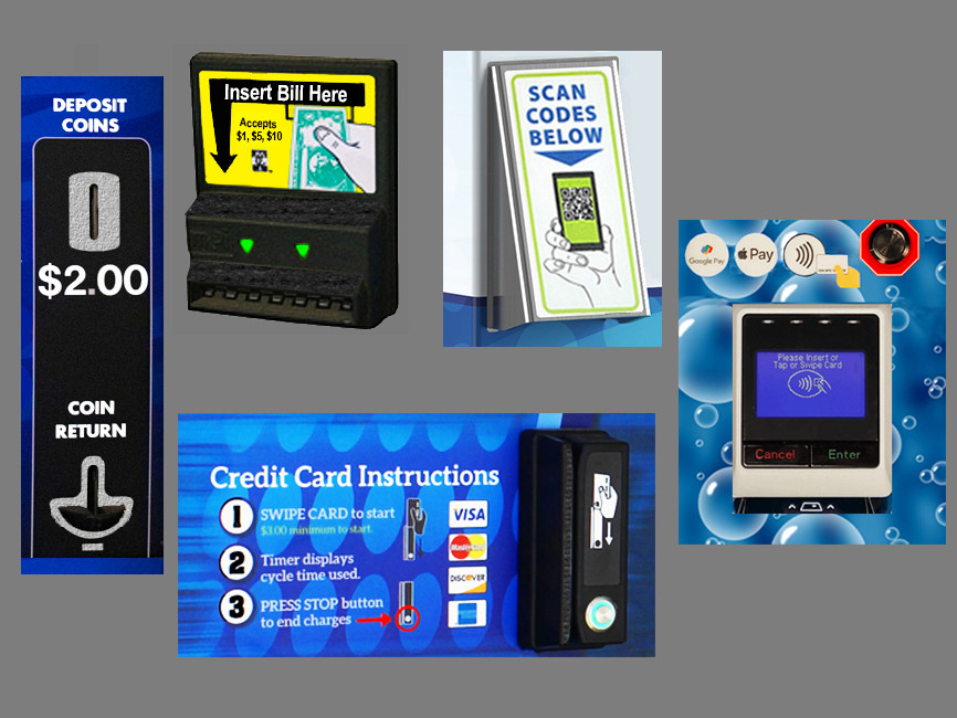 SELF-SERVE BAY METERS