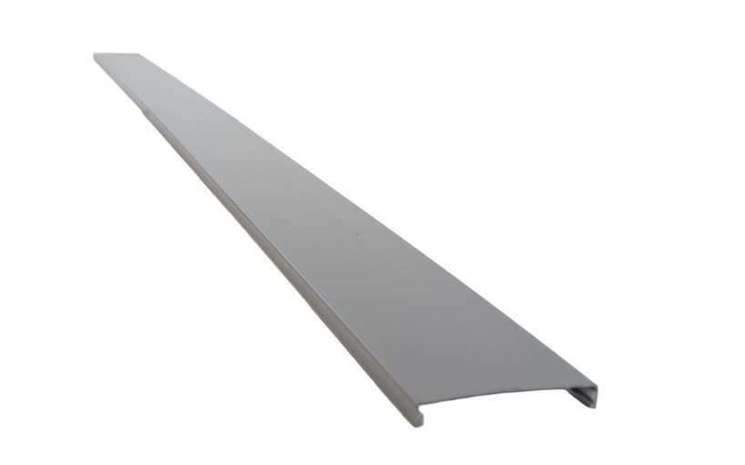 DUCT COVER 3" RIGID PVC GRAY (6FT)