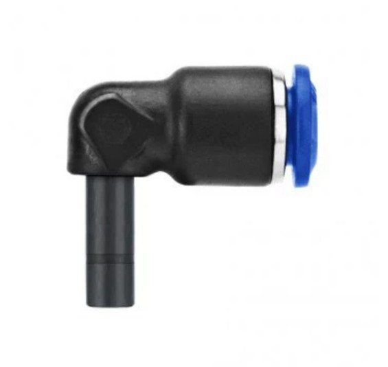 ADAPTER, 90DEG SWIVEL, 1/4"STEM X 1/4"PUSH, COMPOSITE