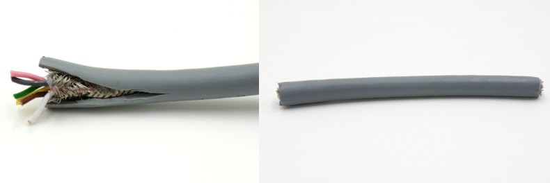 WIRE, 20AWG, 3 TWISTED PAIR, SHIELDED, GREY