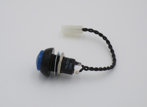 BUTTON BLUE GOLDLINE 49-9305