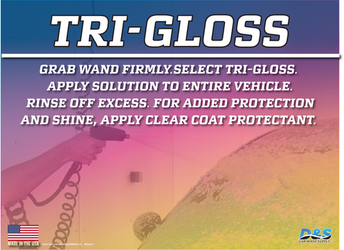 SIGN - SELF-SERVE, INSTRUCTION, TRI GLOSS 17" x 23"