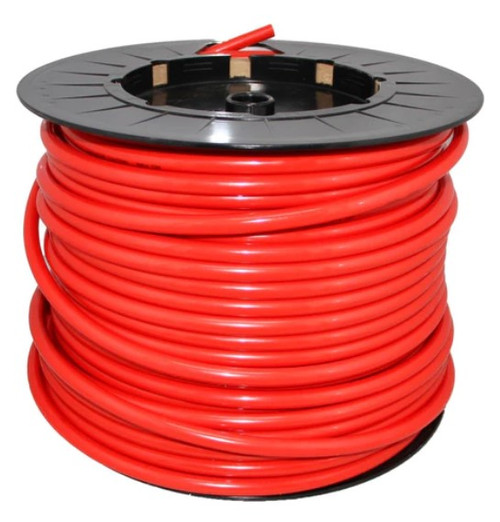 TUBING, NYLON, 1/2"OD, 240PSI, RED (500' ROLL)