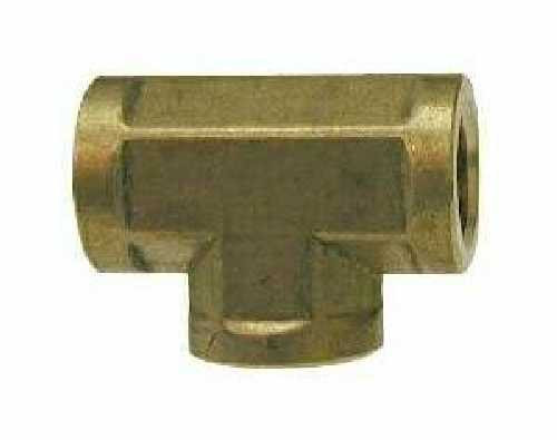 TEE, BRASS, FEMALE, 1/8 101-2