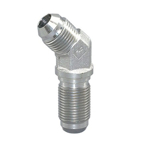 BULKHEAD, UNION, STEEL, 1/2" MJIC X 1/2" MJIC, 45 ELBOW