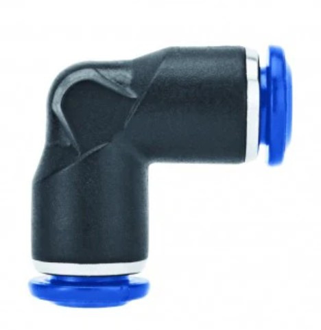 90º UNION ELBOW, 1/2" TUBE, COMPOSITE