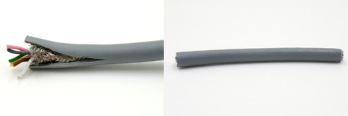 WIRE, 20AWG, 3 TWISTED PAIR, SHIELDED, GREY