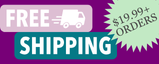 Free Shipping on Orders $19.99 and Over