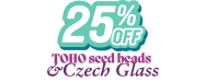 TOHO and Czech Glass Sale