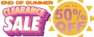 End of Summer Clearance Sale
