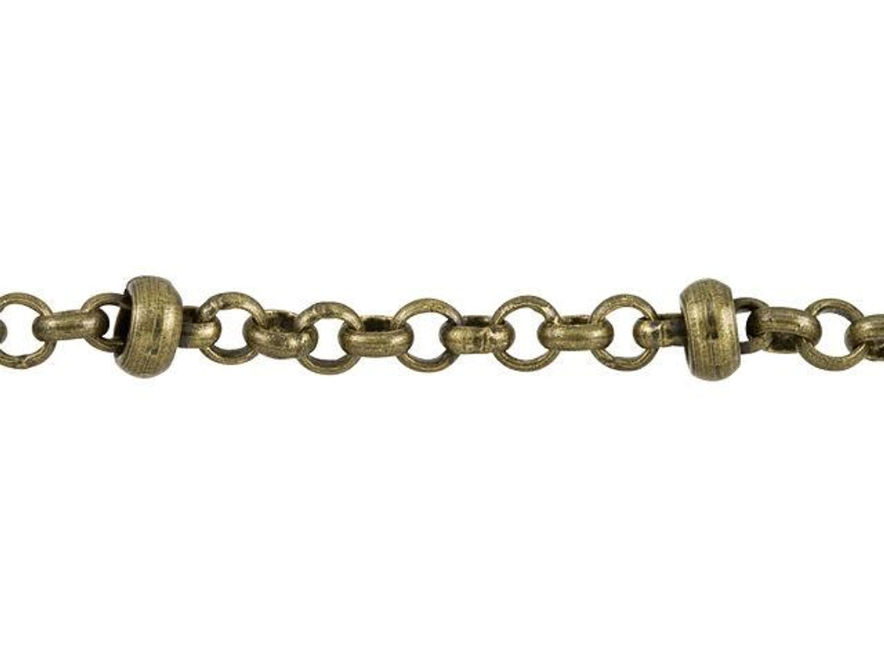 Dainty Rolo Style Chain in Gold - Jesse James Beads