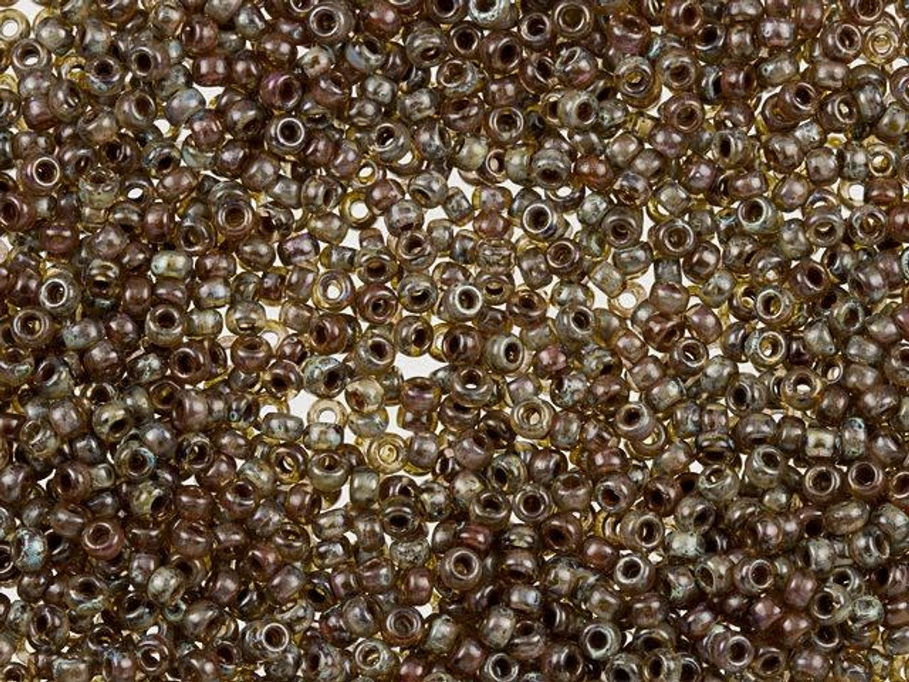 5 Grams of 11/0 Miyuki DELICA Beads - Matte Opaque Vermillion Red