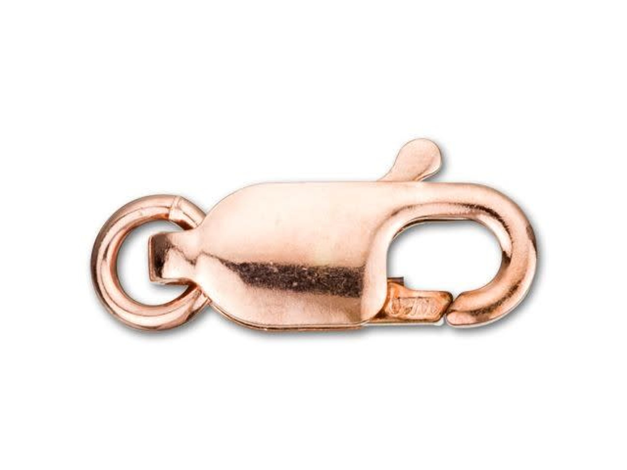 Rose Gold-Filled 14K/20 Lobster Claw Clasp with Ring