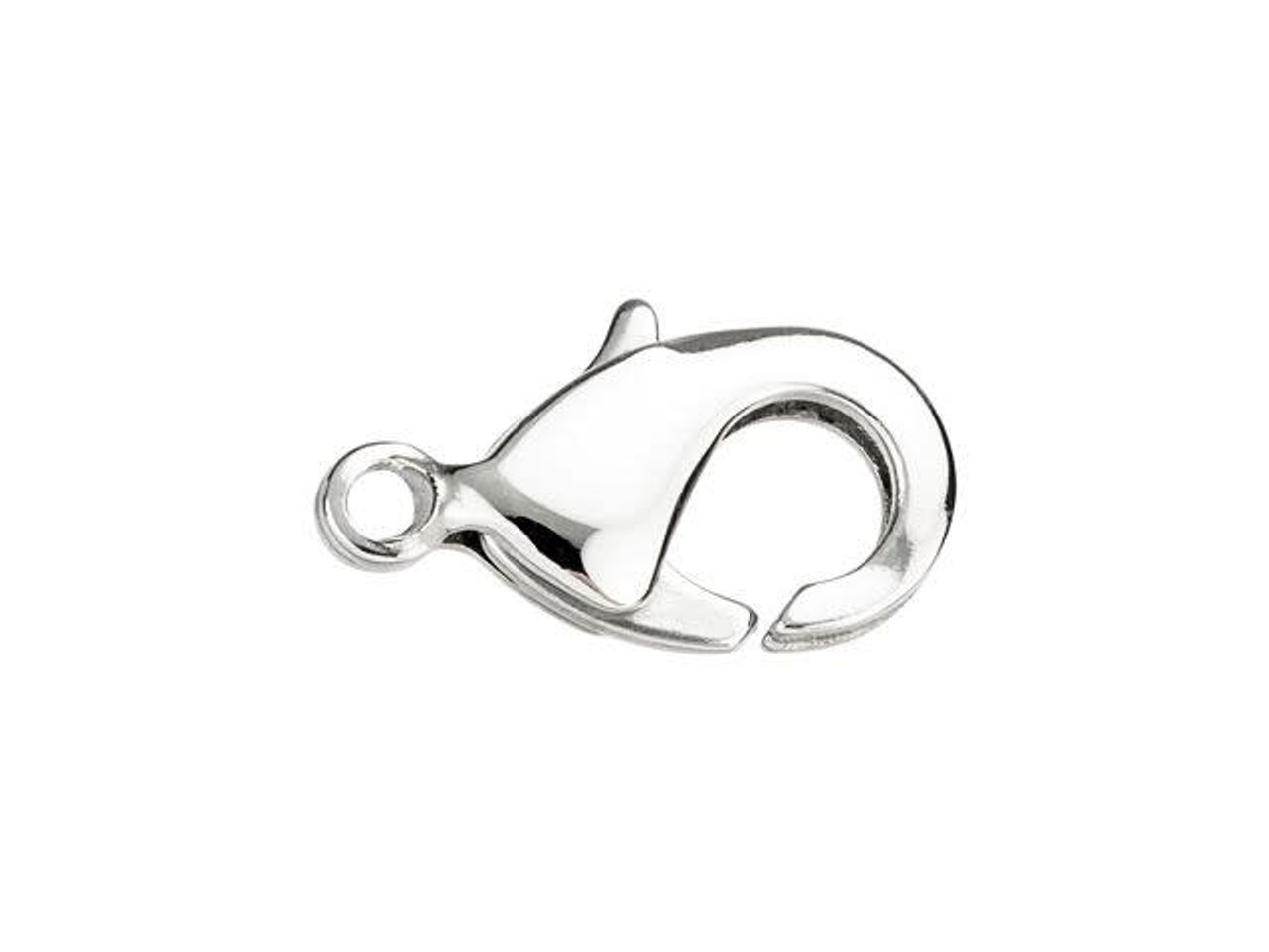 25 10mm Stainless Steel Lobster Clasps for Jewelry Making 