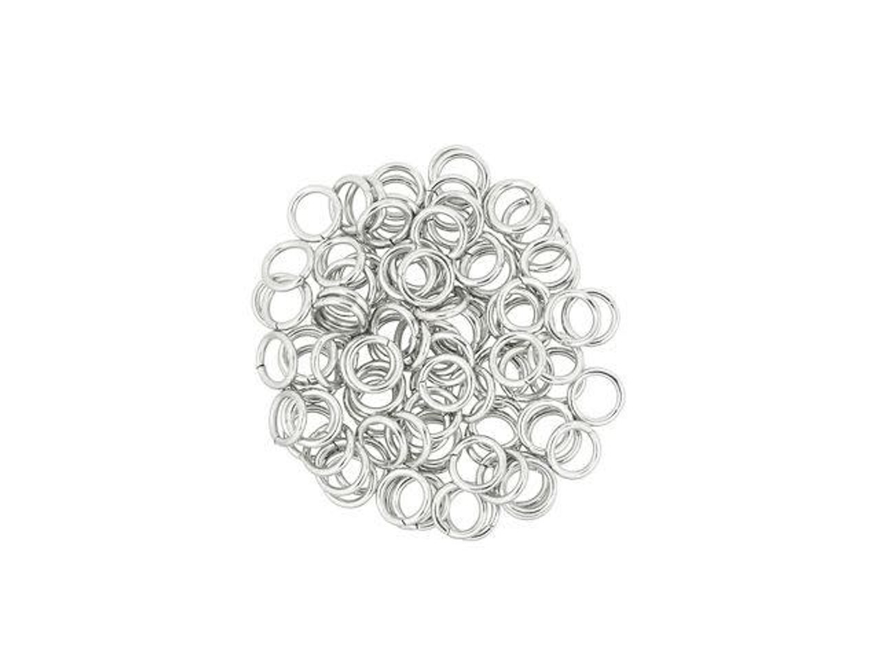 Stainless Steel 8mm Open Oval Jump Ring