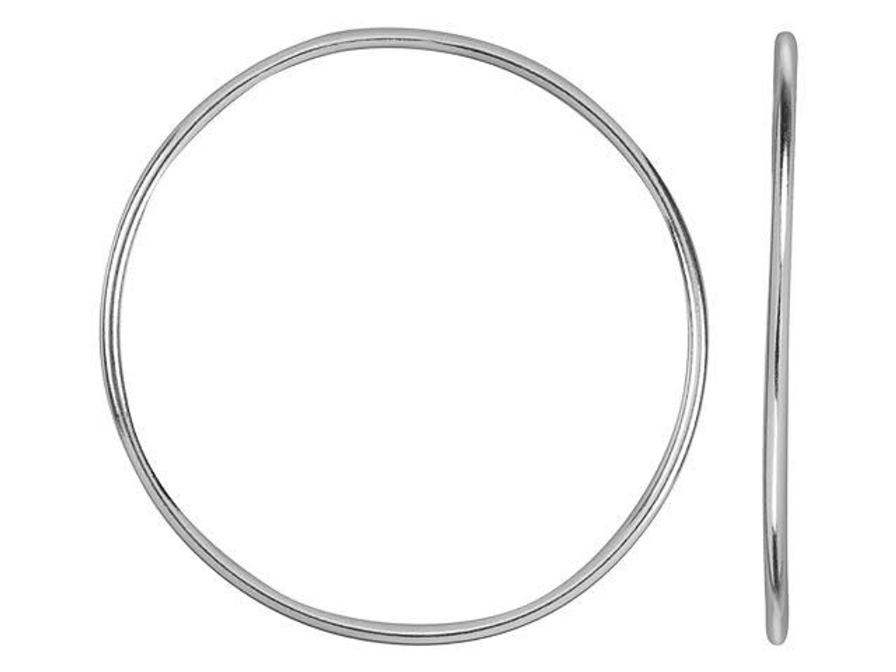 Sterling Silver Heavy Closed Jump Ring (1 x 8mm)