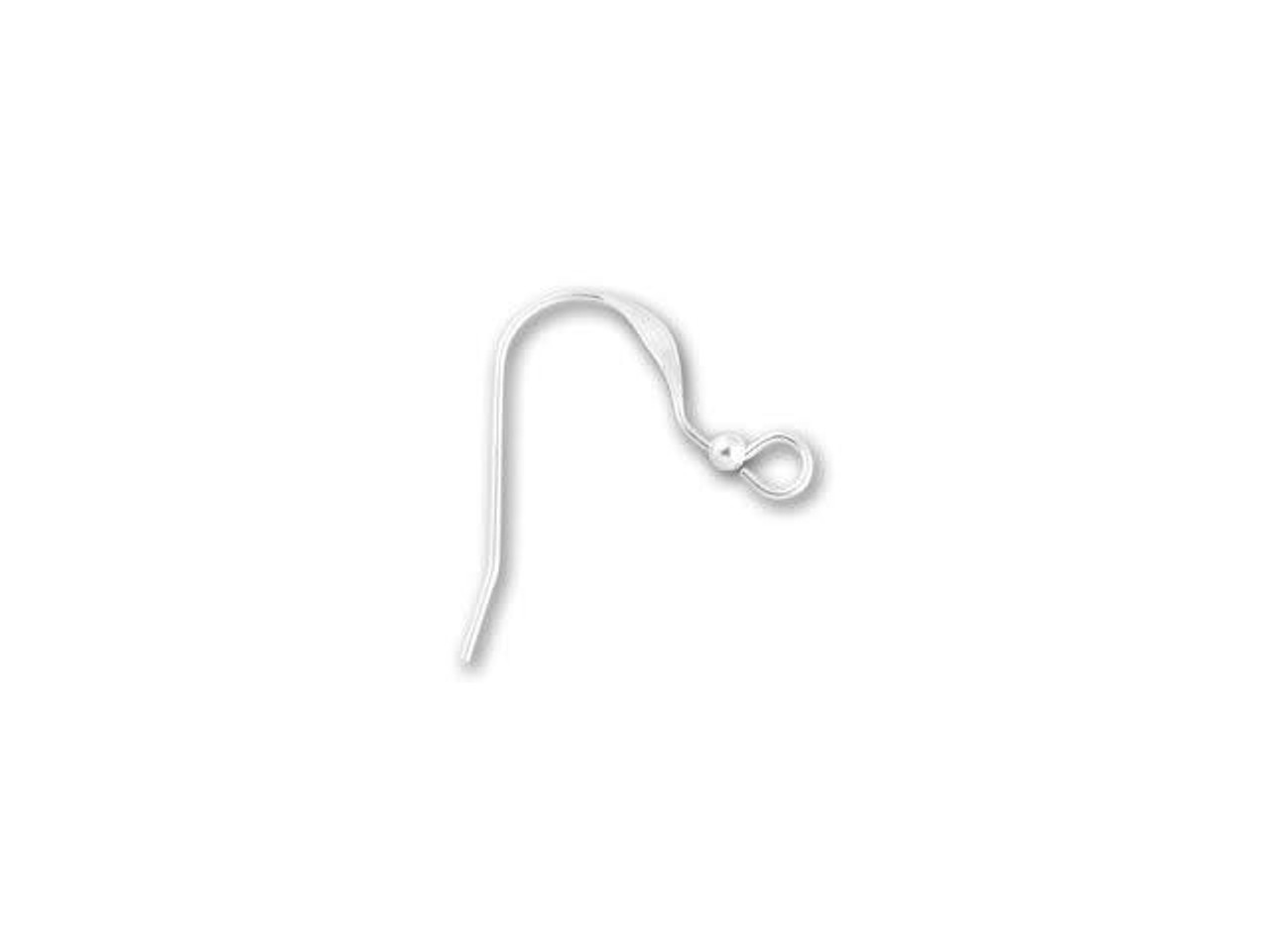 Sterling Silver 18 x 26mm Balloon Ear Wire .032 (1 Pair)