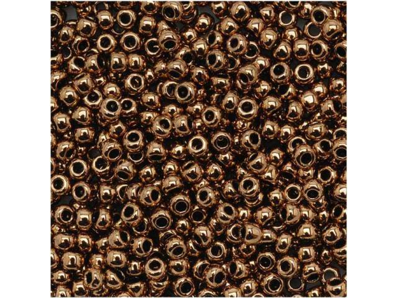 TOHO Bead Round 11/0 Metallic Bronze 2.5-Inch Tube