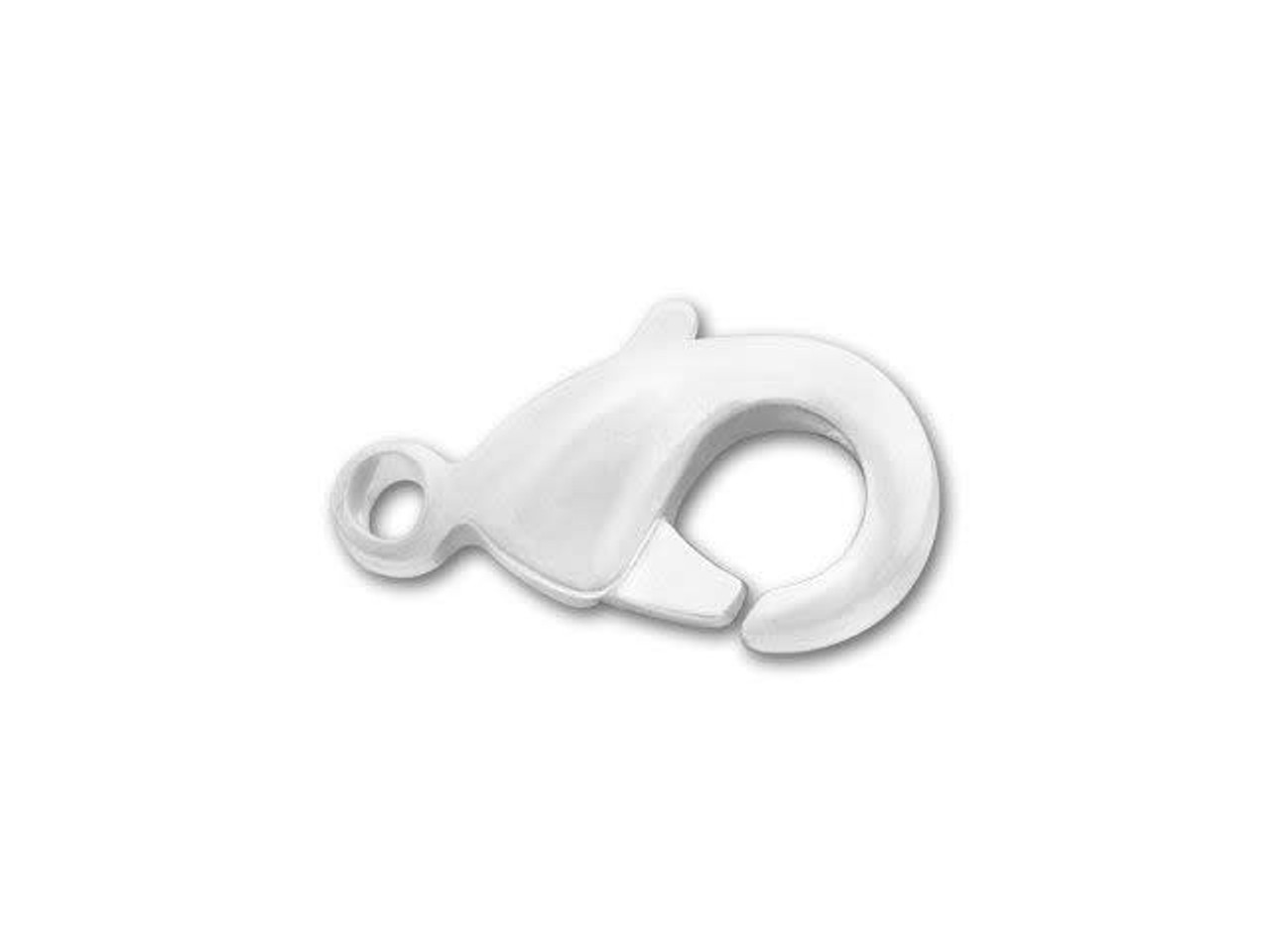 MAGNETIC ROUND Clasp 11.5x6mm Platinum Plated