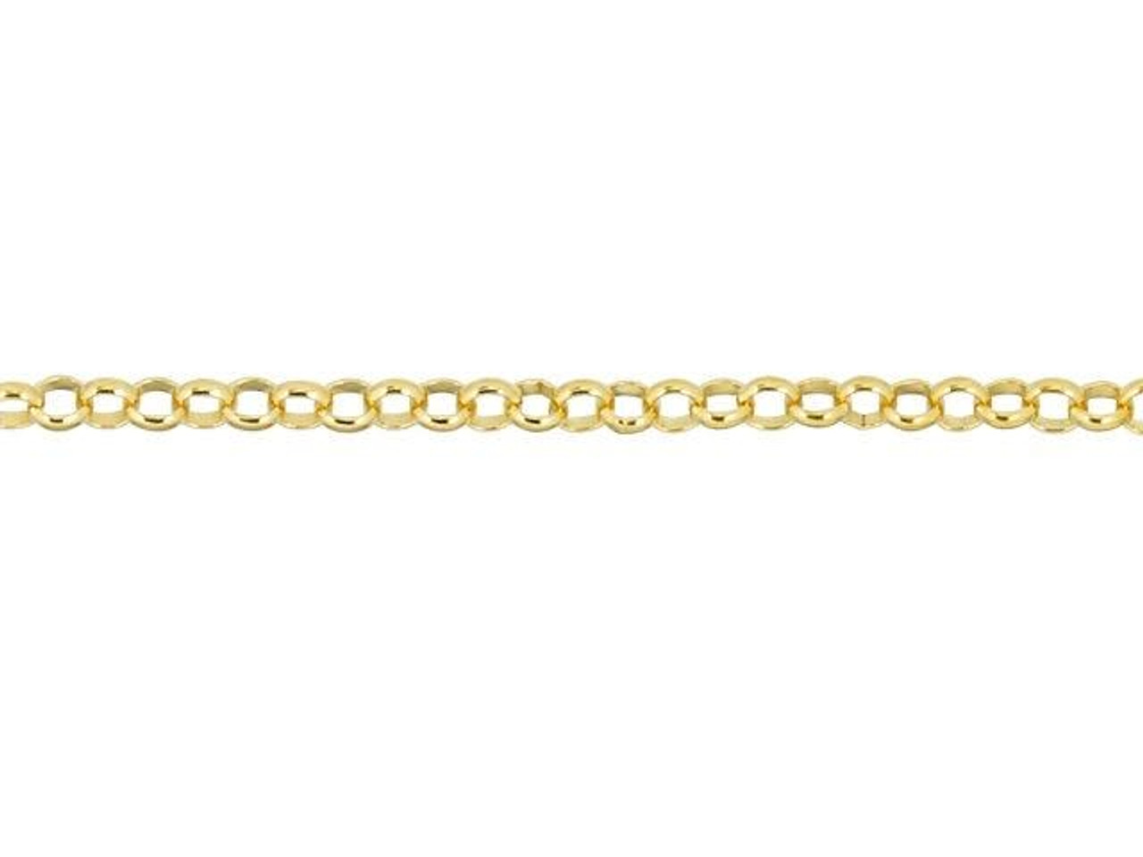 Gold-Filled 1.3mm Rolo Chain by the Foot