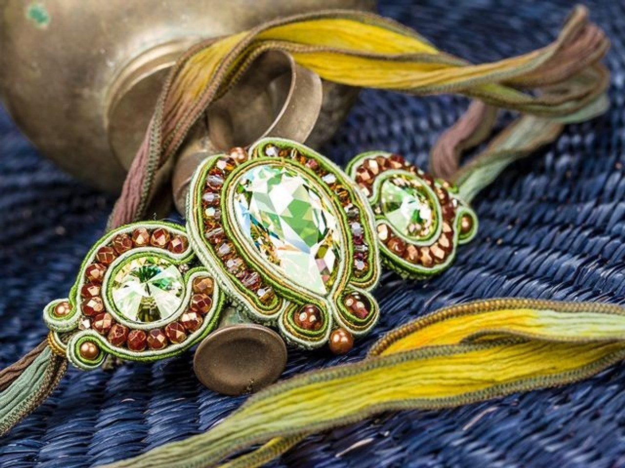 Amber Moss Soutache