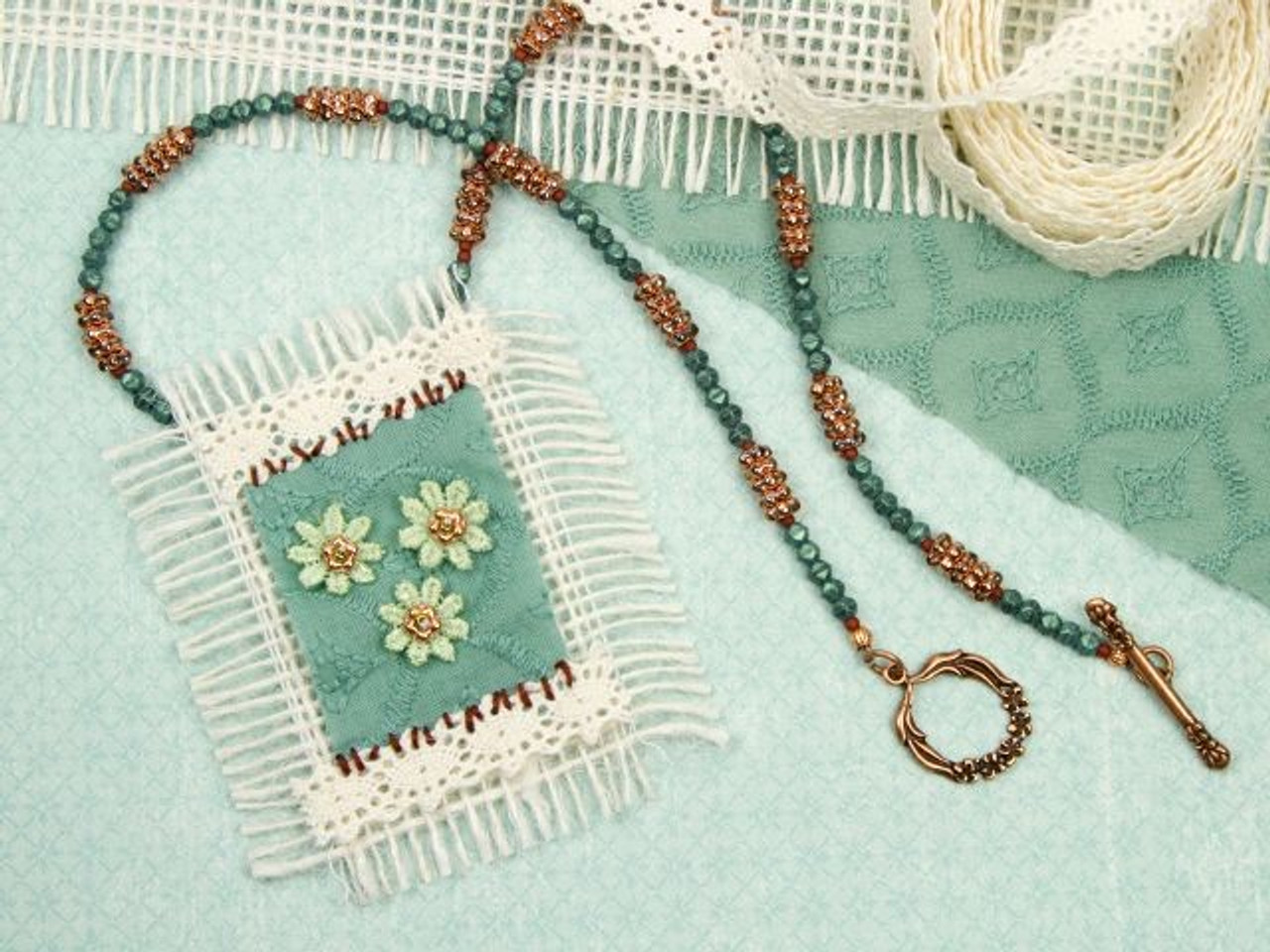 Homespun Necklace Tutorial