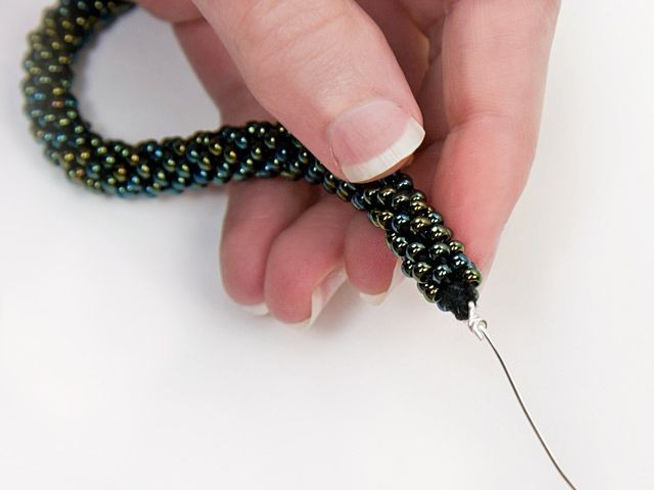 How to Make Beaded Crochet Rope