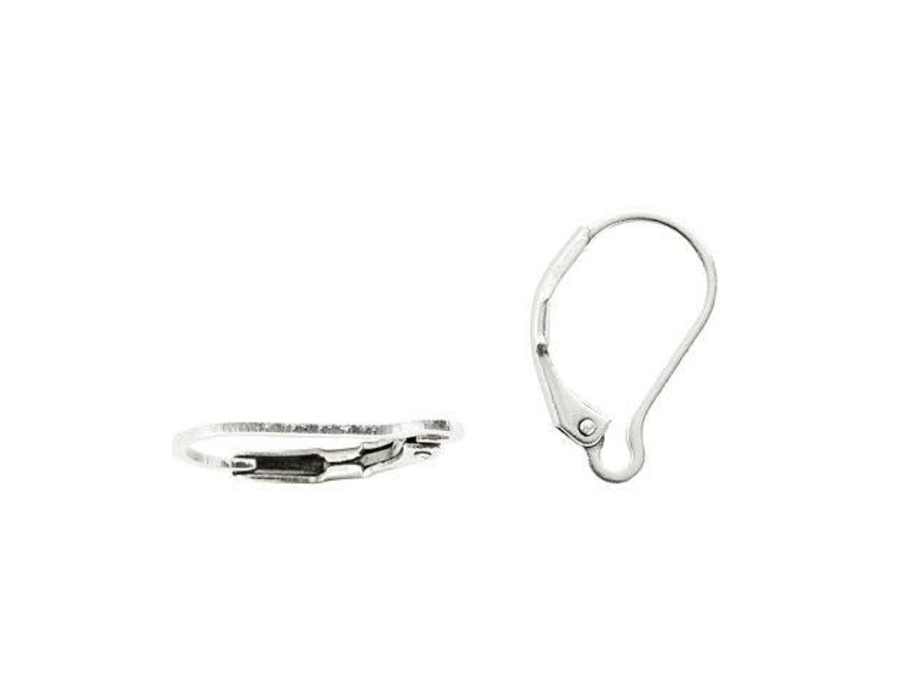 Earring Backs for Hook Earrings, Earring Hooks Simple and Elegant Jewelry  Making Supplies 50Pcs for Jewelry Making Findings(White K) 
