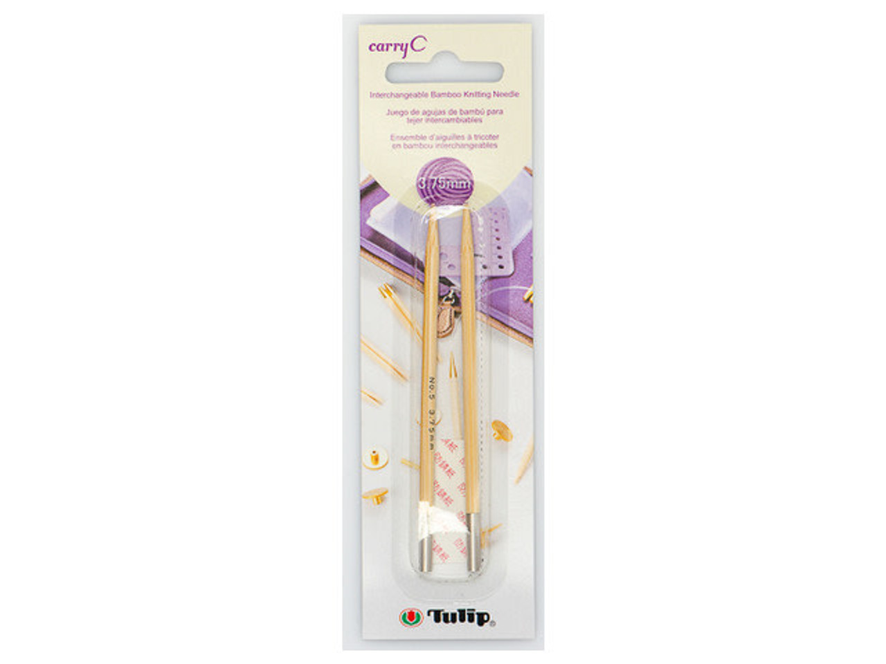 Knitting needle set made of bamboo - 11 sizes - Lady Dee´s