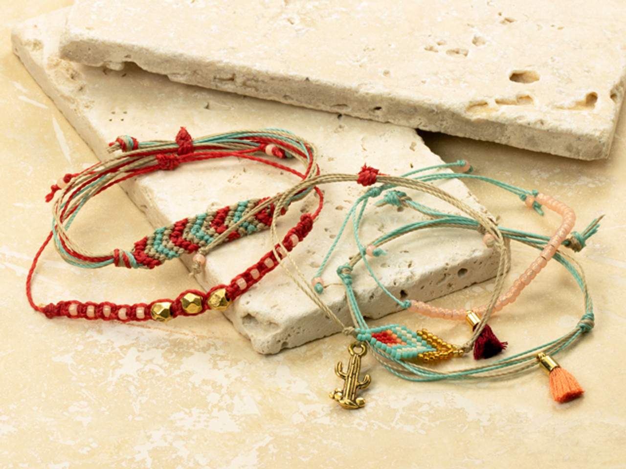 How to make DIY bracelets with the Celestial Stones Bracelet set 