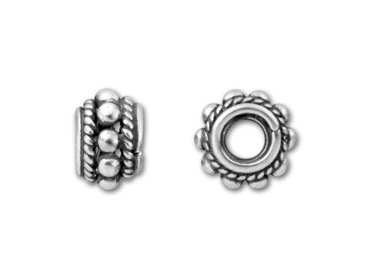 10mm Granulated round Sterling Silver .925 Bali Beads Jewelry
