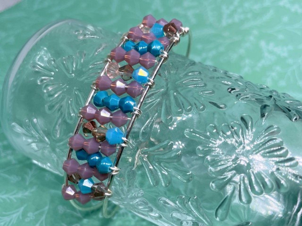 Unisex Coiled Wire Bracelet Tutorial Has the Look of Chain Mail Style / The  Beading Gem