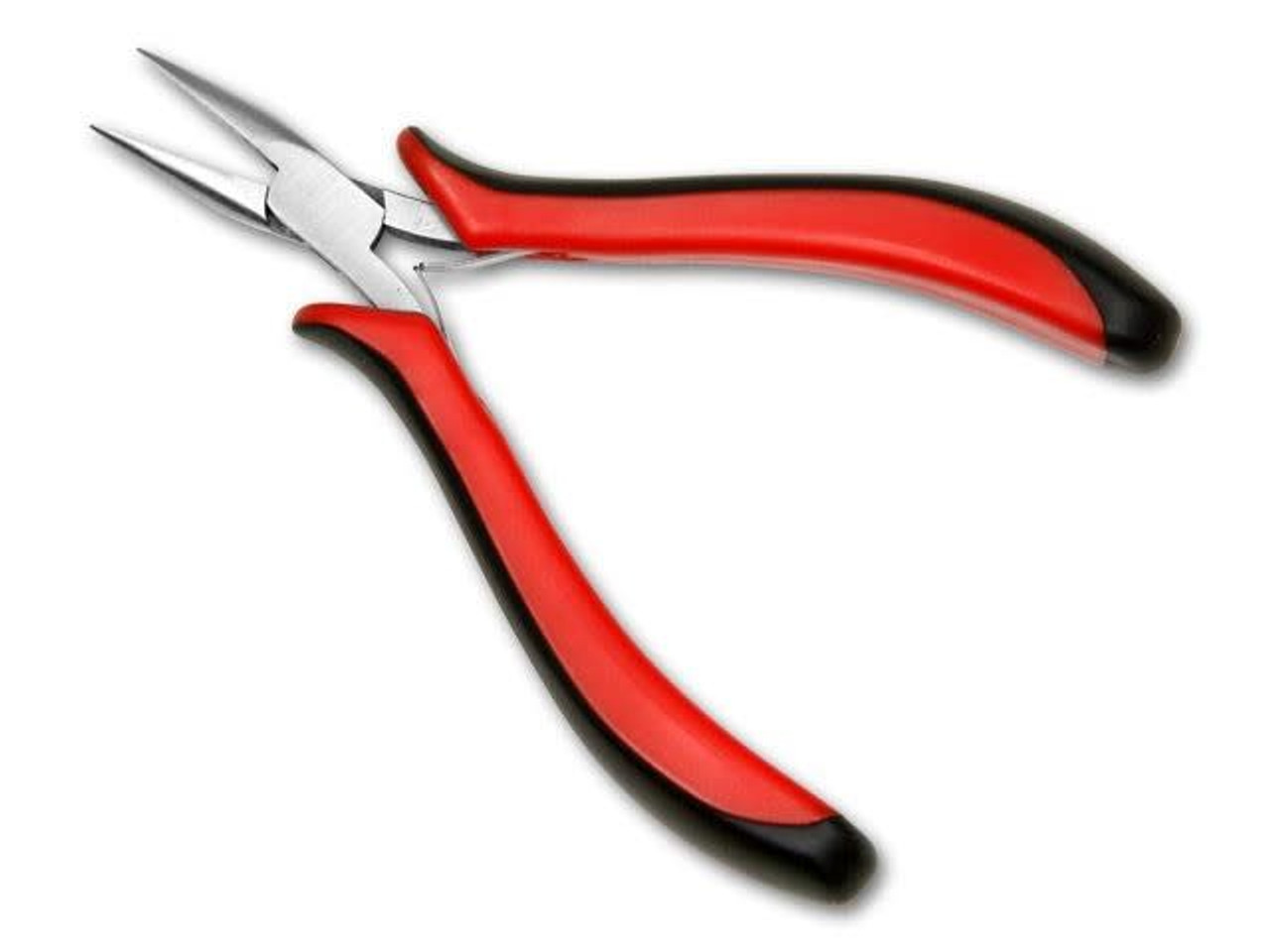 3 Pack 6-Inch Mini Needle Nose Pliers (Non-Serrated Jaw) with