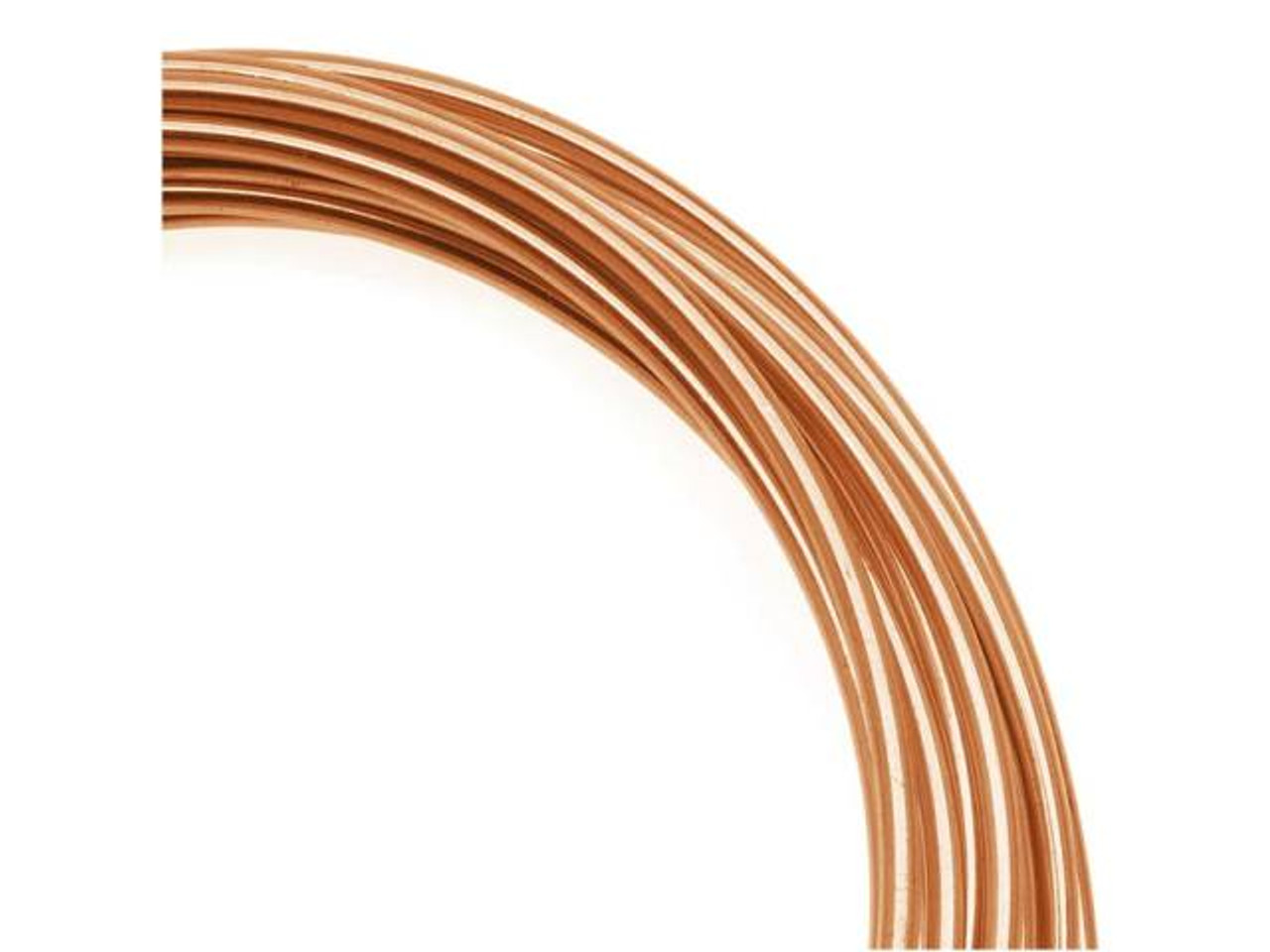 16 Gauge Coated Non-Tarnish Copper Wire in 15 Foot Coil