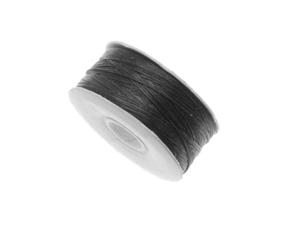 NYMO Nylon Beading Thread Size B for Delica Beads Black 72YD (66 Meters)  