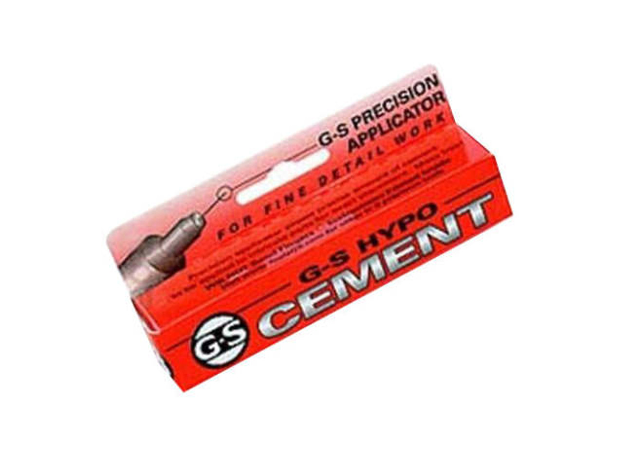 G-S Hypo Cement Craft Glue Watch Crystal Jewelry Adhesive 1/3 oz GS
