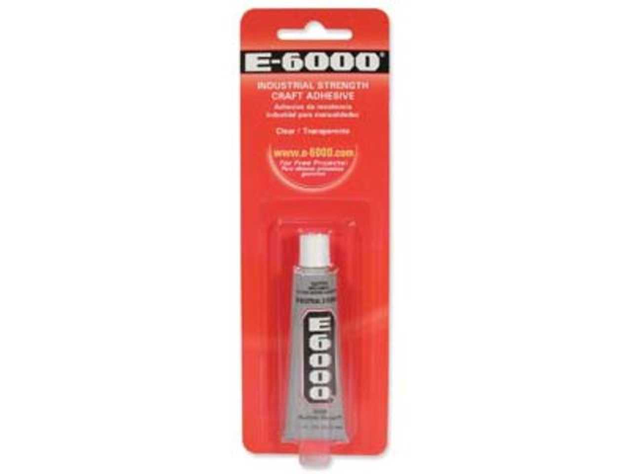 E6000 Industrial Strength Glue Adhesive (1/2 Oz) 