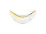 Clearance - Gardanne Beads Gold with Silver Accents Five-Hole Crescent Link