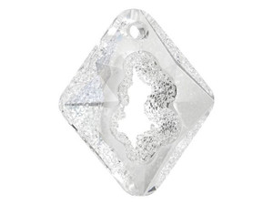 6926 Growing Crystal Rhombus Pendant