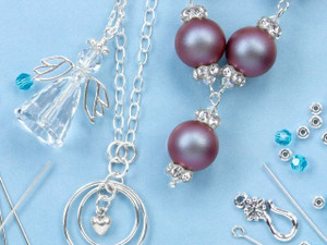 Silver/Gunmetal Earring Kit - Jewelry Making Kits at Weekend Kits