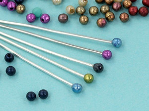 Finial Half-Drilled Beads