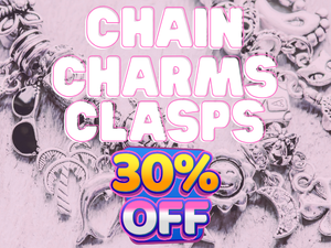 Chain, Charms, and Clasps Sale